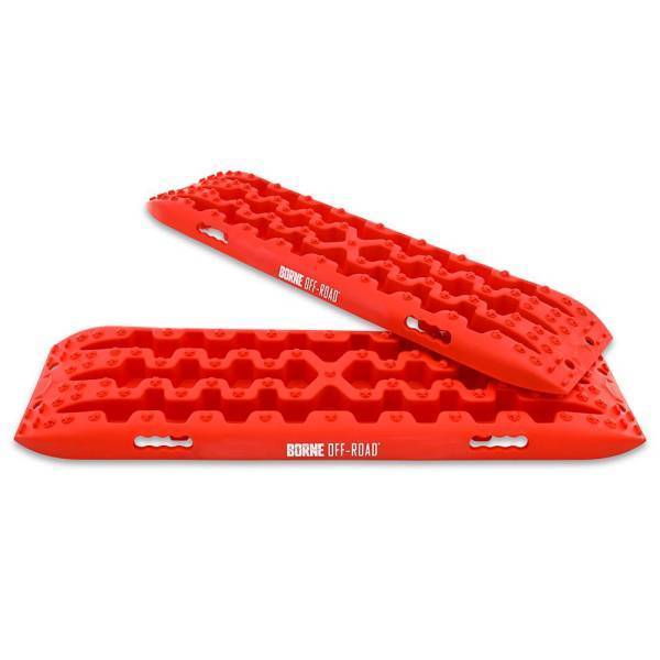 Mishimoto - Mishimoto Borne Off-Road Traction Board Set, Red - BNRB-109RD