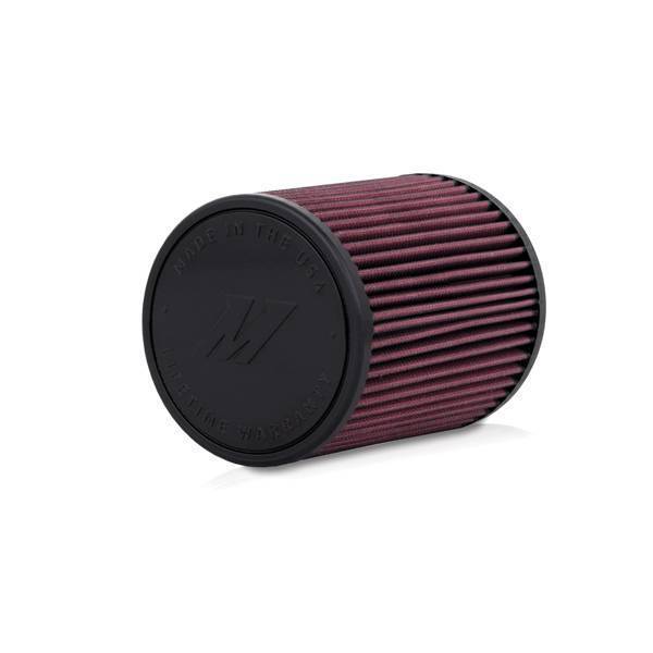 Mishimoto - Mishimoto Mishimoto Performance Air Filter, 2.75in Inlet, 6in Filter Length, Red - MMAF-2756