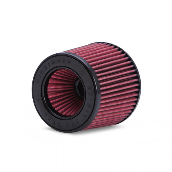 Mishimoto - Mishimoto Mishimoto Powerstack Performance Air Filter, 2.75in Inlet, 5.827in Length, Red - MMAF-2756S