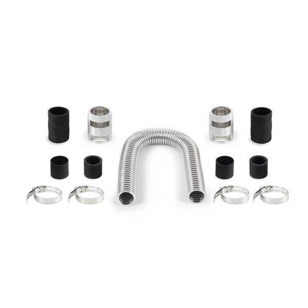 Mishimoto - Mishimoto Universal Flexible Stainless Steel Radiator Hose Kit, 24", Chrome - MMAH-U24C