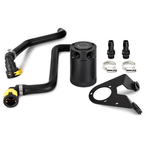 Mishimoto - Mishimoto Baffled Oil Catch Can Kit, Fits Ford Bronco 2.7L 2021+ - MMBCC-BR27-21P