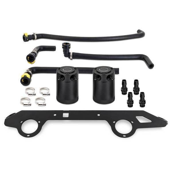 Mishimoto - Mishimoto Baffled Oil Catch Can System, fits Ford Bronco 2.7L 2021-2022 - MMBCC-BR27-21S