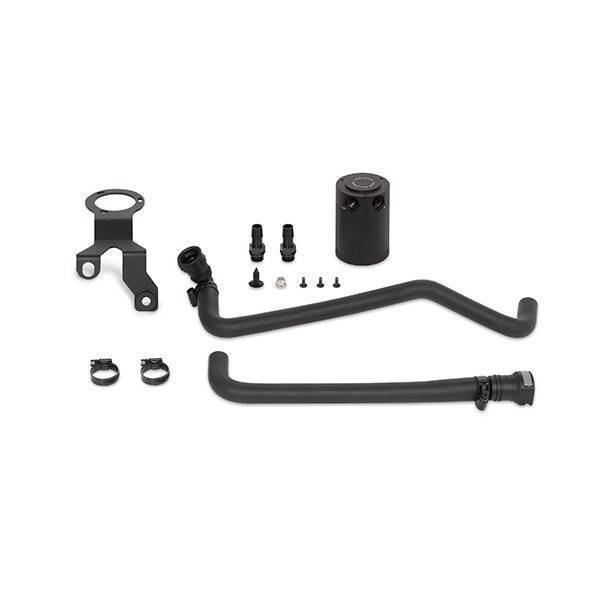 Mishimoto - Mishimoto Ford F-150 V8 Baffled Oil Catch Can Kit, 2015-2017 - MMBCC-F150-15PBE