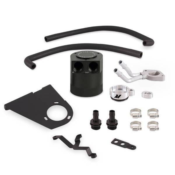 Mishimoto - Mishimoto Ford 6.7L Powerstroke Baffled Oil Catch Can Kit, 2017+ - MMBCC-F2D-17BE