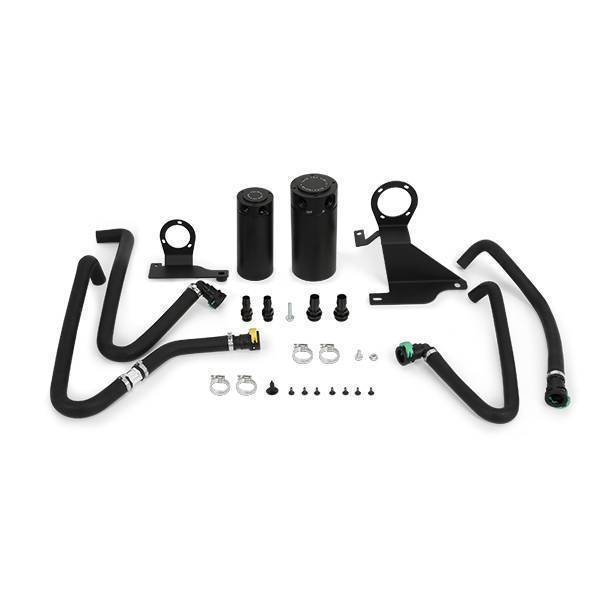 Mishimoto - Mishimoto Ford F-150 3.5L EcoBoost Baffled Oil Catch Can Kit, 2011-2014 - MMBCC-F35T-11SBE