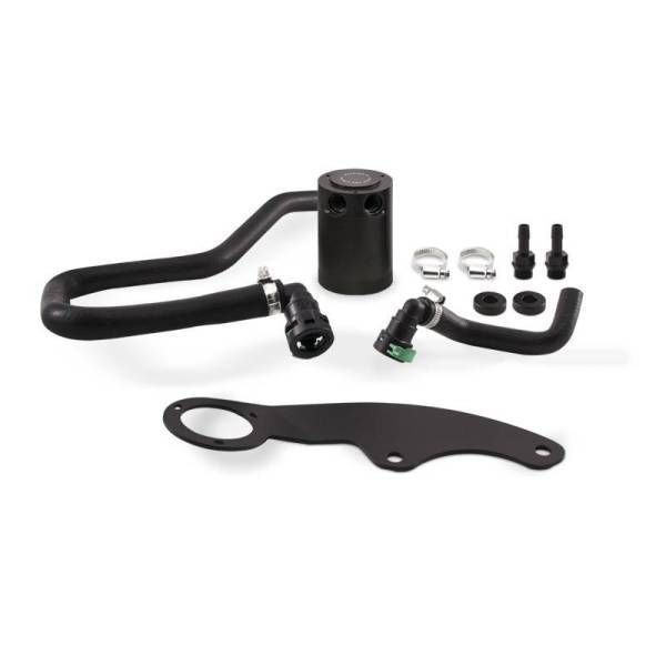 Mishimoto - Mishimoto Ford Mustang GT Baffled Oil Catch Can, PCV Side, 2011-2014 - MMBCC-MUS8-11PBE2