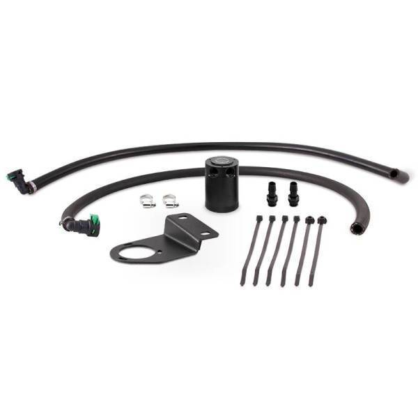 Mishimoto - Mishimoto Ford Ranger Baffled Oil Catch Can Kit, 2019+ - MMBCC-RGR-19PBE