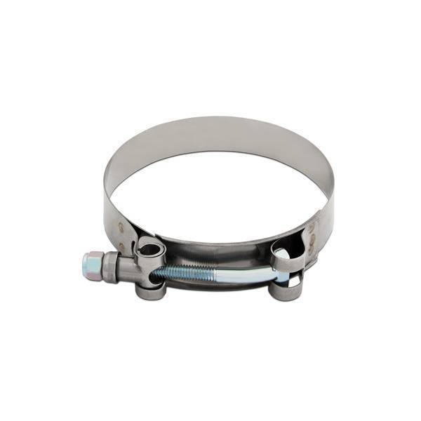 Mishimoto - Mishimoto Mishimoto Stainless-Steel T-Bolt Clamp, 1.65" (42.01 mm) to 1.97" (50.01 mm) - MMCLAMP-175
