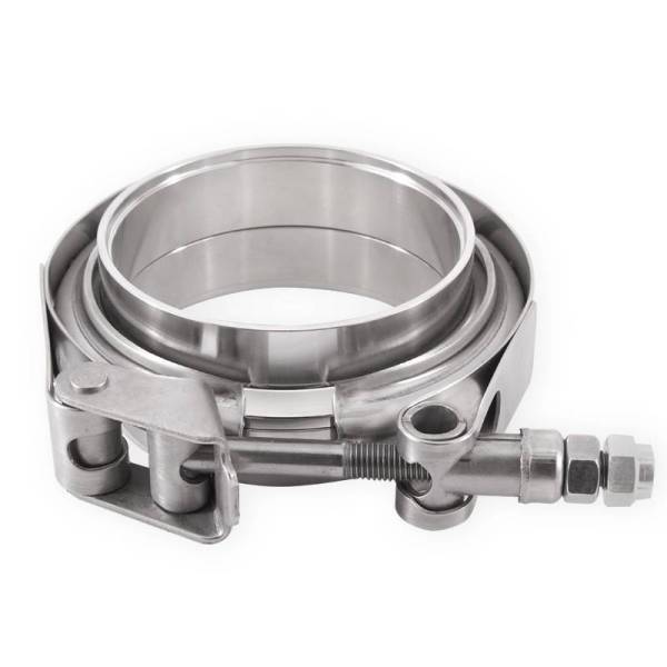Mishimoto - Mishimoto Mishimoto Stainless Steel V-Band Clamp, 2.5in (63.5mm) - MMCLAMP-VS-25