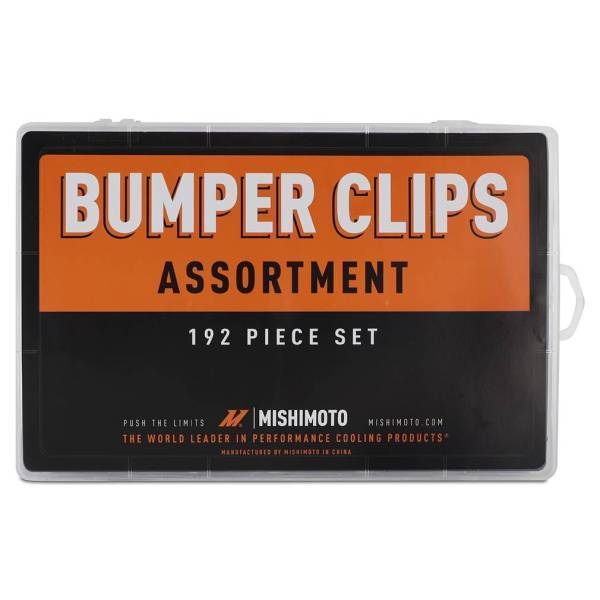 Mishimoto - Mishimoto Mishimoto Bumper Clip Assortment Pack, 192 Pieces - MMCP-AST-192