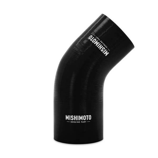 Mishimoto - Mishimoto Mishimoto 45-Degree Silicone Transition Coupler, 2.00-in to 2.25-in, Black - MMCP-R45-20225BK