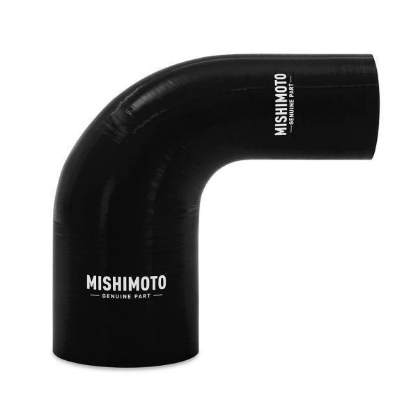 Mishimoto - Mishimoto Mishimoto 90-Degree Silicone Transition Coupler, 1.75-in to 2.50-in, Black - MMCP-R90-17525BK