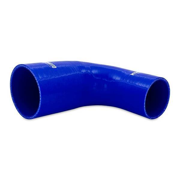Mishimoto - Mishimoto Mishimoto 90-Degree Silicone Transition Coupler, 2.50-in to 3.25-in, Blue - MMCP-R90-25325BL