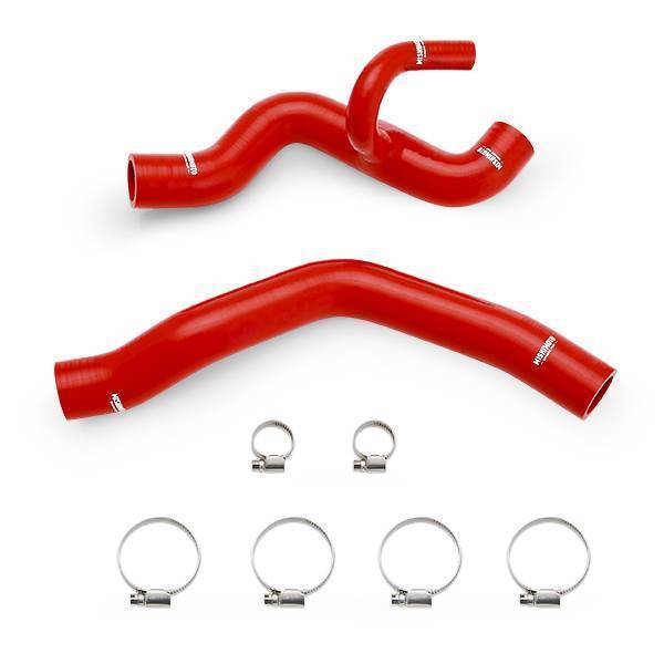 Mishimoto - Mishimoto Chevrolet Camaro V6 Silicone Radiator Hose Kit (Without HD Cooling Package) - MMHOSE-CAM6-16RD