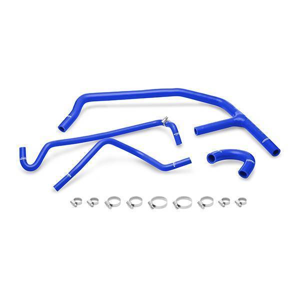 Mishimoto - Mishimoto Ford Mustang EcoBoost Silicone Ancillary Hose Kit, 2015-2017, Blue - MMHOSE-MUS4-15ANCBL