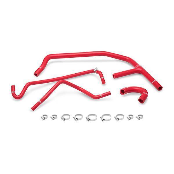 Mishimoto - Mishimoto Ford Mustang EcoBoost Silicone Ancillary Hose Kit, 2015-2017, Red - MMHOSE-MUS4-15ANCRD