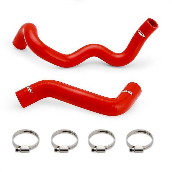 Mishimoto - Mishimoto 2016-2018 Ford Focus RS Silicone Radiator Hoses, Red - MMHOSE-RS-16RD