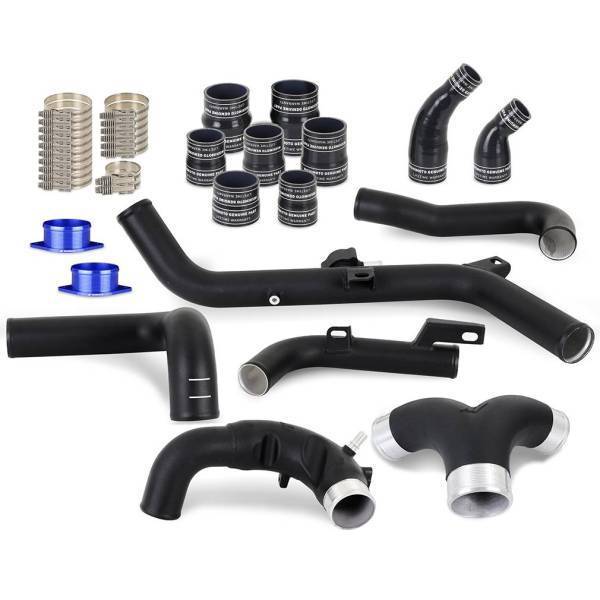 Mishimoto - Mishimoto Performance Intercooler Pipe Upgrade Kit, Fits Ford Bronco 2.7L 2021+ - MMICP-BR27-21USBK