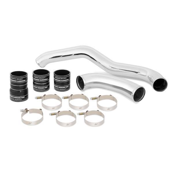 Mishimoto - Mishimoto Ford 6.4L Powerstroke Hot-Side Intercooler Pipe and Boot Kit - MMICP-F2D-08HBK