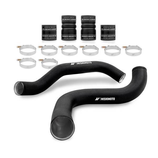 Mishimoto - Mishimoto Ford 7.3L Powerstroke Intercooler Pipe and Boot Kit, 1999-2003 - MMICP-F2D-99KWBK