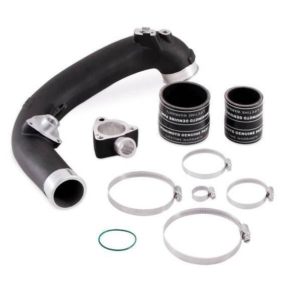 Mishimoto - Mishimoto Jeep Wrangler JL 2.0L Performance Intercooler Pipe, 2018-2023 - MMICP-JLH-18WBK