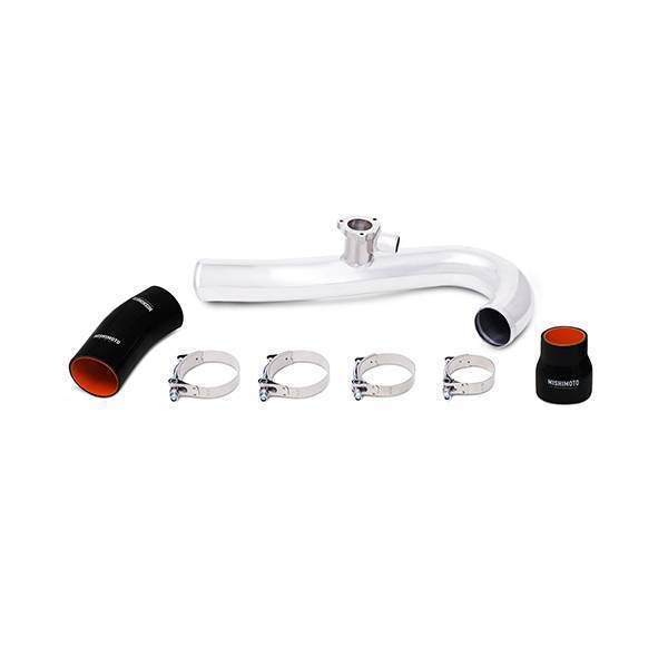 Mishimoto - Mishimoto Ford Mustang EcoBoost Hot-Side Intercooler Pipe Kit, 2015-2023 Polished - MMICP-MUS4-15HP