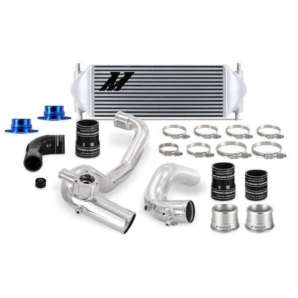 Mishimoto - Mishimoto Performance Intercooler Kit, Ford Bronco 2.3L '21+, Silver IC, Polished IC Pipes - MMINT-BR23-21KPSL