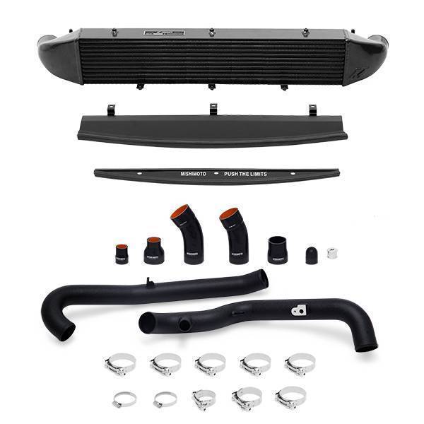 Mishimoto - Mishimoto Ford Fiesta ST Performance Intercooler Kit, 2014-2019 Black Pipes, Black Cooler - MMINT-FIST-14KBBK