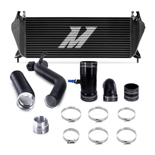 Mishimoto - Mishimoto Intercooler Kit, fits Ford Ranger 2.3L 2019+, Black Intercooler, Black Pipes - MMINT-RGR-19KBKBK