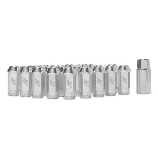 Mishimoto - Mishimoto Mishimoto Aluminum Locking Lug Nuts, 1/2in x 20 - MMLG-1220-LOCKSL