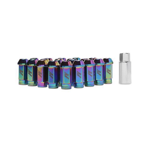 Mishimoto - Mishimoto Mishimoto Aluminum Locking Lug Nuts, M12 x 1.25, Neo Chrome - MMLG-125-LOCKNC