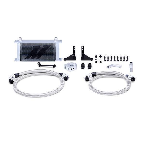 Mishimoto - Mishimoto Ford Fiesta ST Oil Cooler Kit, 2014-2019 Silver Non-Thermostatic - MMOC-FIST-14