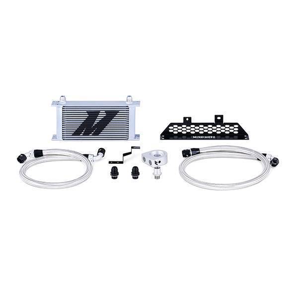 Mishimoto - Mishimoto Ford Focus ST Oil Cooler Kit, 2013-2018 Silver Non-Thermostatic - MMOC-FOST-13