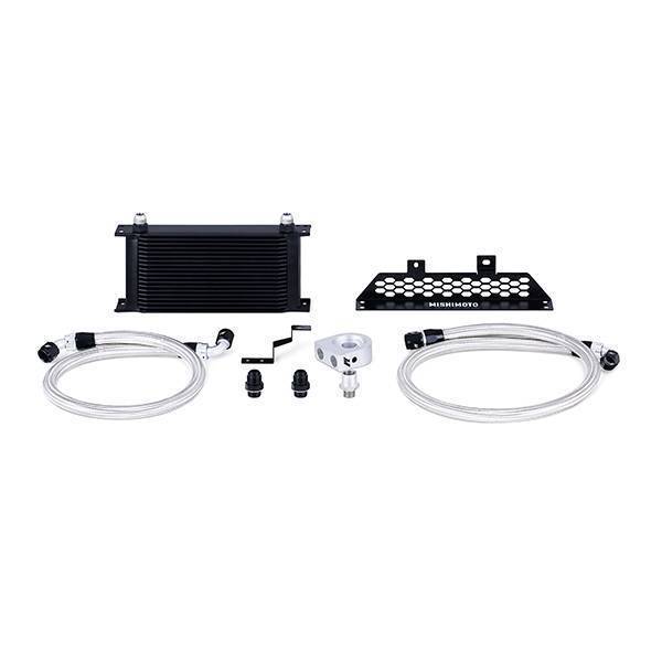 Mishimoto - Mishimoto Ford Focus ST Oil Cooler Kit, 2013-2018 Black Non-Thermostatic - MMOC-FOST-13BK