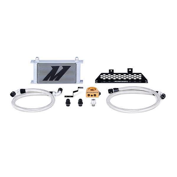 Mishimoto - Mishimoto Ford Focus ST Oil Cooler Kit, 2013-2018 Silver Thermostatic - MMOC-FOST-13T