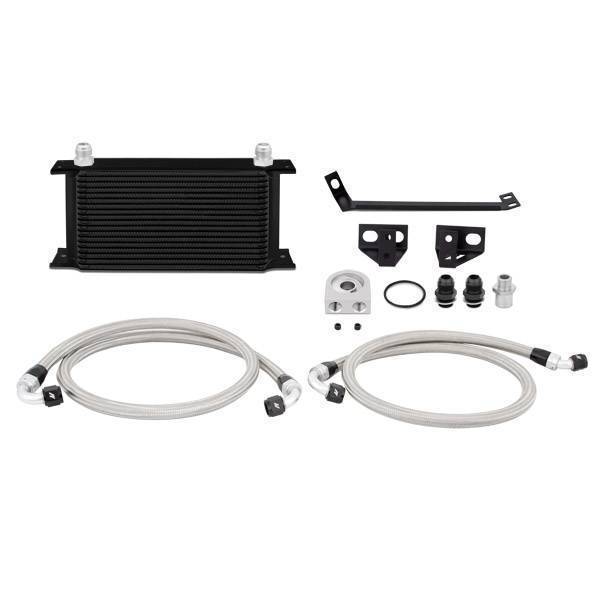 Mishimoto - Mishimoto Ford Mustang EcoBoost Oil Cooler Kit, 2015-2017, Black - MMOC-MUS4-15BK