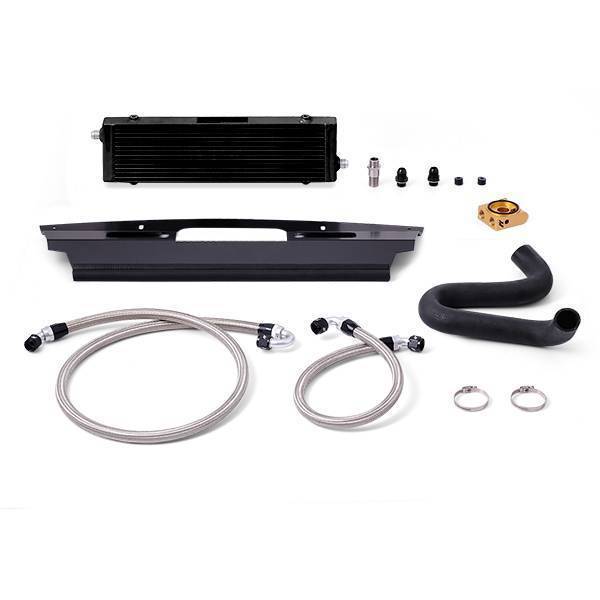 Mishimoto - Mishimoto Ford Mustang GT Black Oil Cooler Kit, 2015-2017 - MMOC-MUS8-15TBK