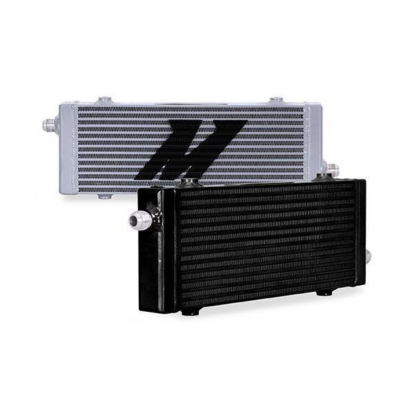 Mishimoto - Mishimoto Universal Cross Flow Bar and Plate Oil Cooler, Medium - MMOC-SP-MBK