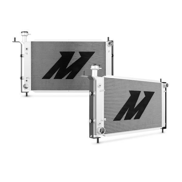 Mishimoto - Mishimoto Ford Mustang Bracketed Aluminum Radiator, 1994-1995, Automatic - MMRAD-MUS-94BA