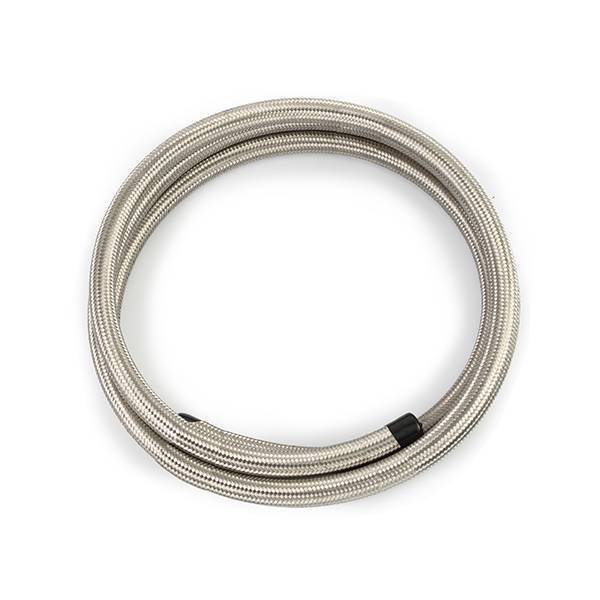 Mishimoto - Mishimoto Mishimoto 6ft -6AN Braided Line, PTFE, Stainless Steel - MMSBH-P0672-PS