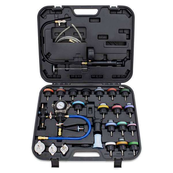 Mishimoto - Mishimoto Mishimoto 28-Piece Cooling System Pressure Tester and Vacuum Refill Kit - MMTL-CPT-28