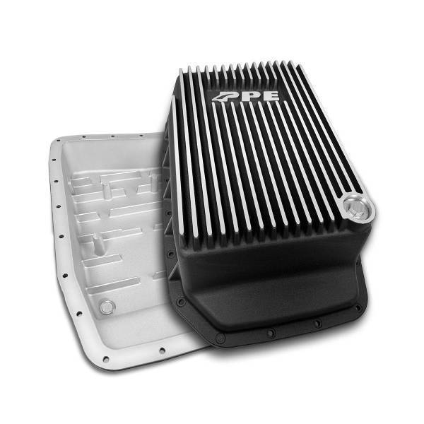 PPE Diesel - PPE Diesel Ford 6R80 Deep Transmission Pan 2015-2017 Ford F-150 Brushed - 328051110