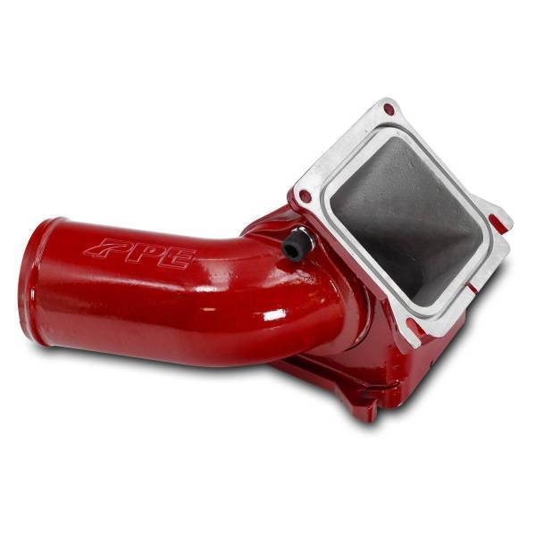 PPE Diesel - PPE Diesel 2006-2010 GM 6.6L Duramax Race High-Flow 3 inch Intake Bridge Manifold 2pc Race 06-10 Red - 115053512