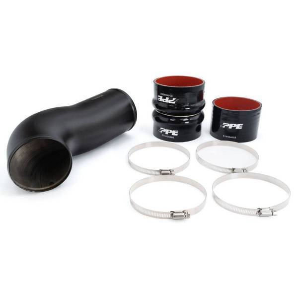 PPE Diesel - PPE Diesel 2020-2023 GM 6.6L Duramax Turbo Inlet Upgrade Kit Polished - 115020130