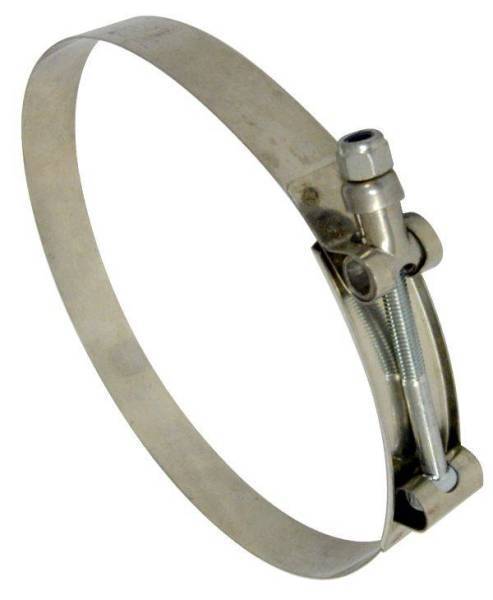 PPE Diesel - PPE Diesel 6.00 Inch T-Bolt Clamp Range 155-147MM Stainless Steel 6.0 Inch ID Use On 5.50 Inch ID Hose - 515600550