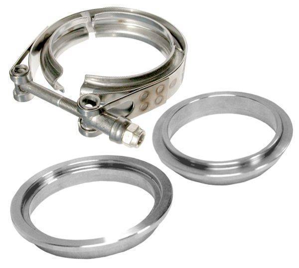 PPE Diesel - PPE Diesel 3 Inch V Band 3 Piece Set 1C 1M 1F Aluminum - 517430003