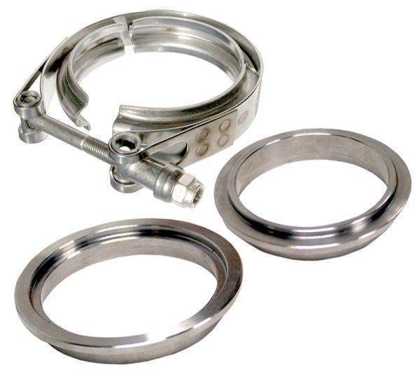 PPE Diesel - PPE Diesel 3 Inch V Band Clamp Stainless Steel 3 Piece Set 1C 1M 1F - 517330003