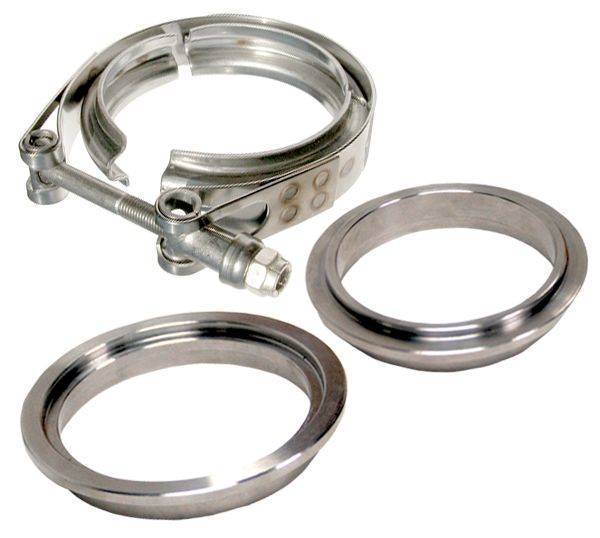 PPE Diesel - PPE Diesel 2.5 Inch V Band Clamp Stainless Steel 3 Piece Set 1C 1M 1F - 517325003