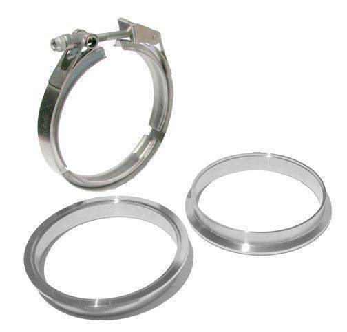 PPE Diesel - PPE Diesel 5.0 Inch QR Aluminum V-Band 3 Piece Set 1C 1M 1F - 517250003