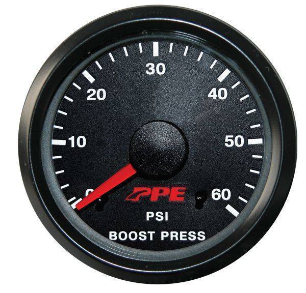 PPE Diesel - PPE Diesel Turbo Boost Gauge W/Tubing Kit - 516010000